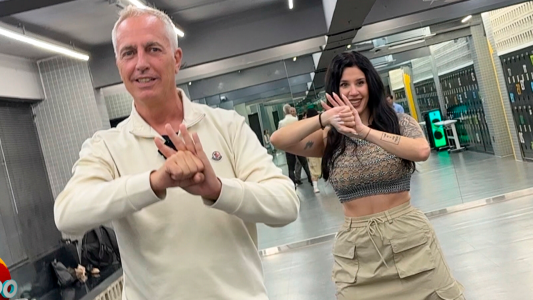 La Tora y Marley asistieron a una clase de baile para ser como "Las guerreras K-pop"