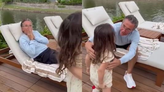 La cálida sorpresa de Evaluna a su papá, Ricardo Montaner: "No me lo podía perder"