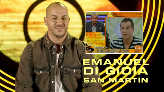 "San Martín, Munro": así fue la histórica pelea de Emanuel Di Gioia con Jorge Rial en Gran Hermano