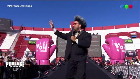 La increíble presentación de Tomás Rebord en Párense de Manos 3