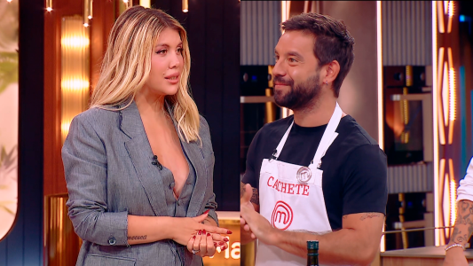 Cachete Sierra casi no la cuenta por lo que Wanda Nara escuchó que dijo