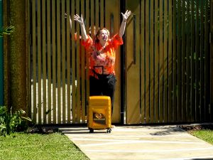 Lacrimógena y a ciegas: así fue la salida de Andrea del Boca de la casa de Gran Hermano Generación Dorada