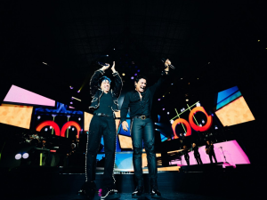 ¡Fiesta total! Luck Ra fue el invitado de lujo de Chayanne en Córdoba