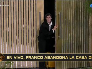 La emotiva despedida de Franco Poggio tras ser eliminado de Gran Hermano