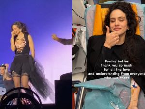Rosalía suspendió su show en Milán a mitad del concierto por una intoxicación