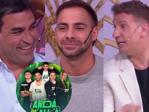 Grego, el Turco y Maxi palpitan el comienzo de "Andá Pa´ Allá" desde el diván de Vero