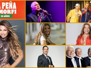 La Peña de Morfi recibe por primera vez a Thalía