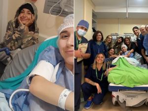 María Becerra estuvo en el hospital junto a Sol, la fan a la que ayudó a pagar su tratamiento oncológico