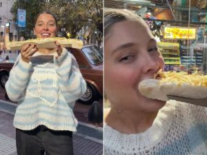 Sofía Gonet volvió a San Justo y recordó su pasado como panchera: "Trabajé un año acá"