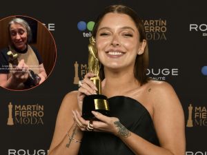 "Me hiciste lagrimear": la tierna reacción de los papás de Sofía Gonet tras ganar el Martín Fierro de la Moda