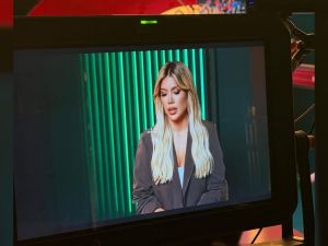 Wanda Nara y la "China" de la ficción, juntas: las imágenes del rodaje de la serie sobre el "Wandagate"