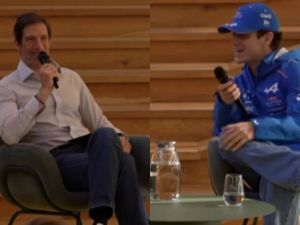 "¡Me siento en 'Pasapalabra'!": el divertido cruce entre Iván de Pineda y Franco Colapinto