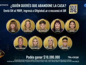 La casa de Gran Hermano espera un versus importante con la placa de la semana 9