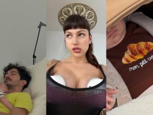 "Tanto amor no me cabe": Úrsula Corberó y el Chino Darín mostraron la intimidad de sus días con Dante