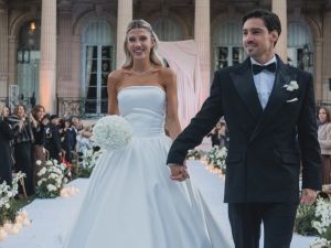 El soñado casamiento de Cande Ruggeri y Nicolás Maccari: del altar con su hija Vita al emotivo gesto de Oscar Ruggeri