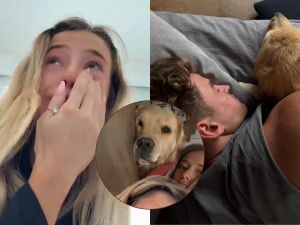 El desgarrador llanto de Zoe Bogach tras la muerte de Ámbar, la perrita de Manuel Iberó: "Me duele mucho"