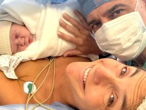 María Belén Ludueña celebró la primera semana de Vito y sorprendió con el parecido a Jorge Macri: "Igualito a tu papá"