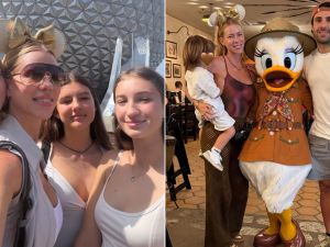 Nicole Neumann celebró los 15 años de Allegra Cubero con un viaje familiar a Disney