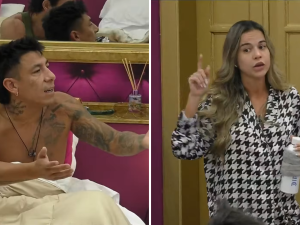“Sos falso y hablás a mis espaldas”: la fuerte pelea entre Cinzia y Brian
