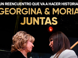 Georgina Barbarossa hará un dúplex con Moria Casán para sellar su reconciliación
