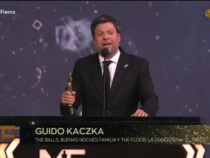 Guido Kaczka se quebró al recordar a su padre fallecido en los Martín Fierro 2026