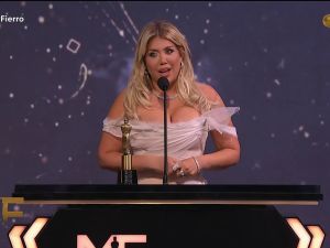 Wanda Nara se coronó como la mejor conductora de la televisión argentina en los Martín Fierro 2026