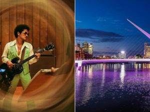 De la mano de Bruno Mars, el Puente de la Mujer recibirá una experiencia inmersiva musical gratuita