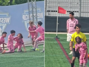 ¿El heredero? La reacción de Lionel Messi al ver un gol de Mateo en la Academia del Inter Miami
