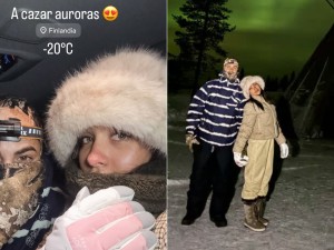 Así fue el viaje de María Becerra y J Rei a Finlandia para ver auroras boreales