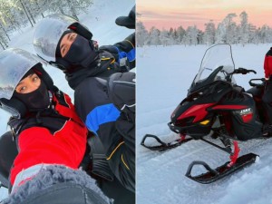 Video | María Becerra y J Rei recorrieron Finlandia en moto de nieve: "No lo podíamos creer"