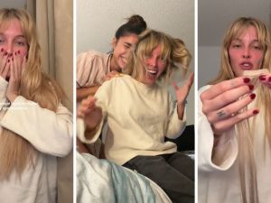 "Estoy a nada de raparme": la Reini se animó a un rotundo y casero cambio de look