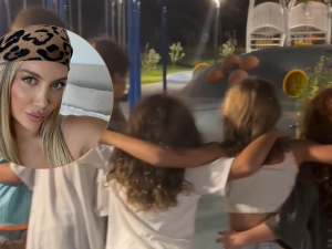 Amigas como sus mamás: el tierno encuentro de las hijas de Wanda Nara, La Joaqui, Valu Cervantes y Evangelina Anderson