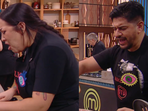 Damián Betular "se puso la gorra" con Evelyn Botto y Ariel Puchetta