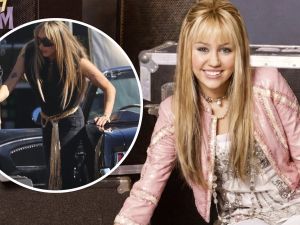 A 20 años de su estreno, Miley Cyrus volvió a encarnar a Hannah Montana: las primeras imágenes