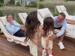 La cálida sorpresa de Evaluna a su papá, Ricardo Montaner: "No me lo podía perder"
