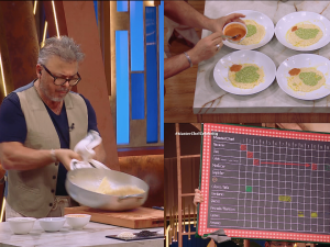 Donato de Santis enseñó a hacer un risotto perfecto en Masterchef Celebrity